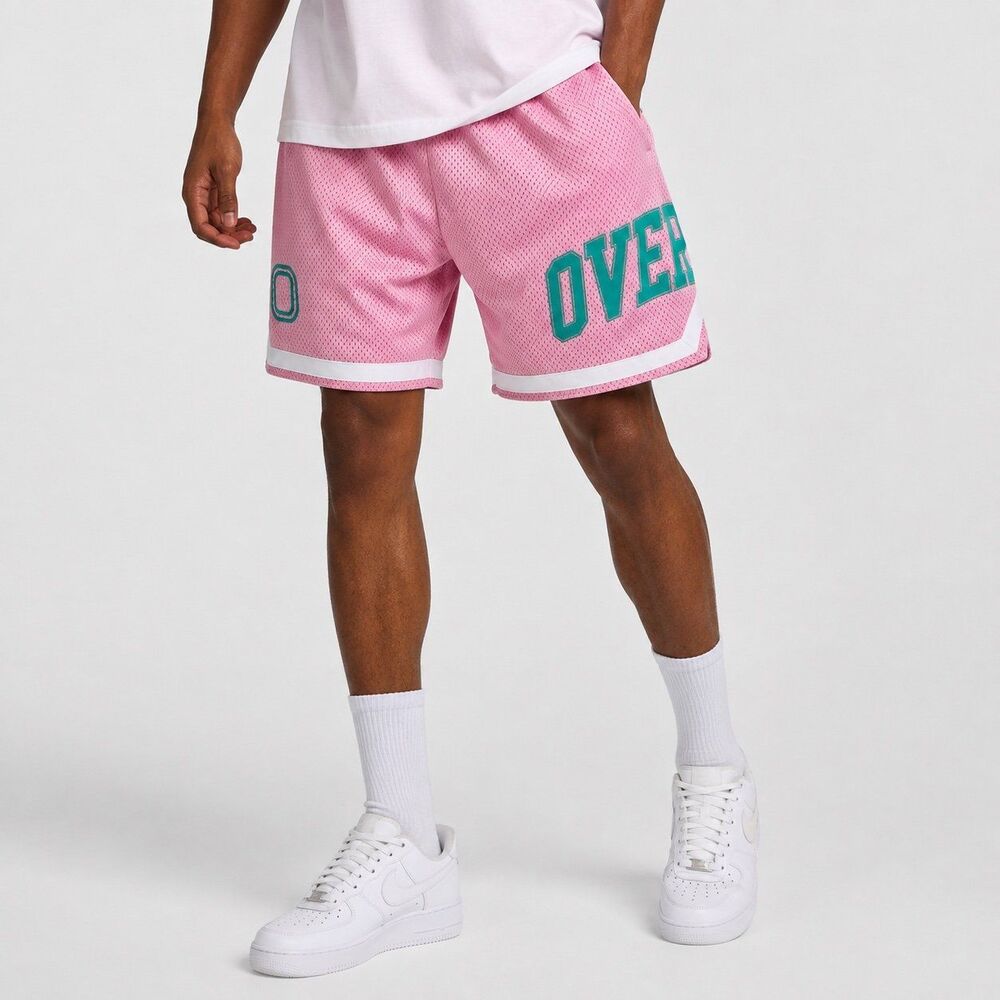 OVERTIME NCAWT Side Shorts Mesh Basketball Shorts Size Small